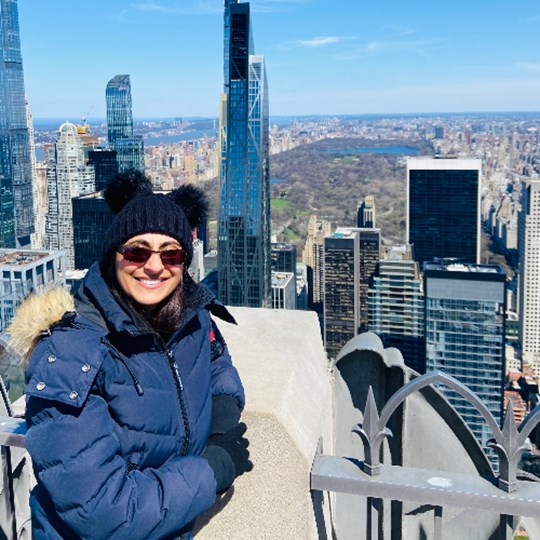 Mindy's fundraising page