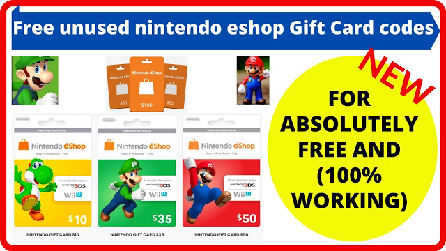 switch eshop codes free