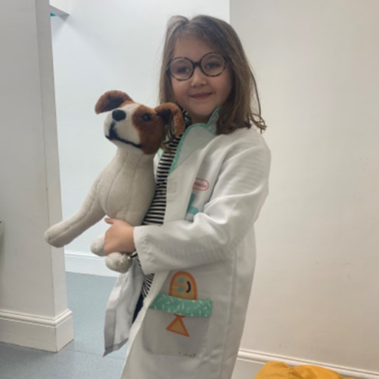 Emmeline is walking 5k this April for the National Autistic Society