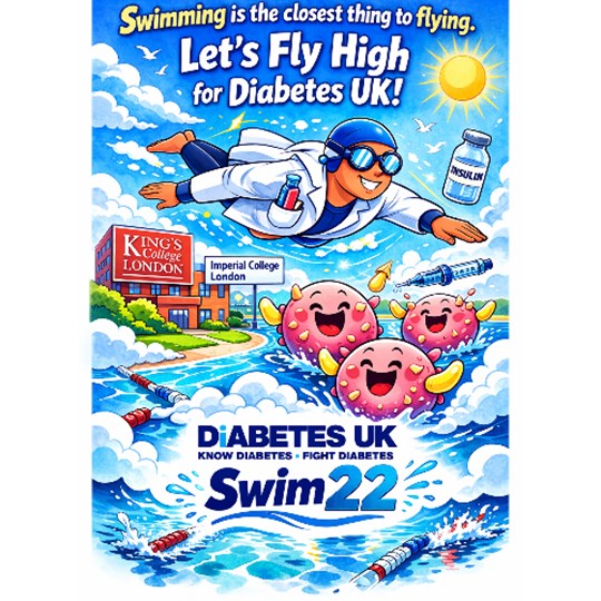 Stem Cells for Diabetes Swim Team